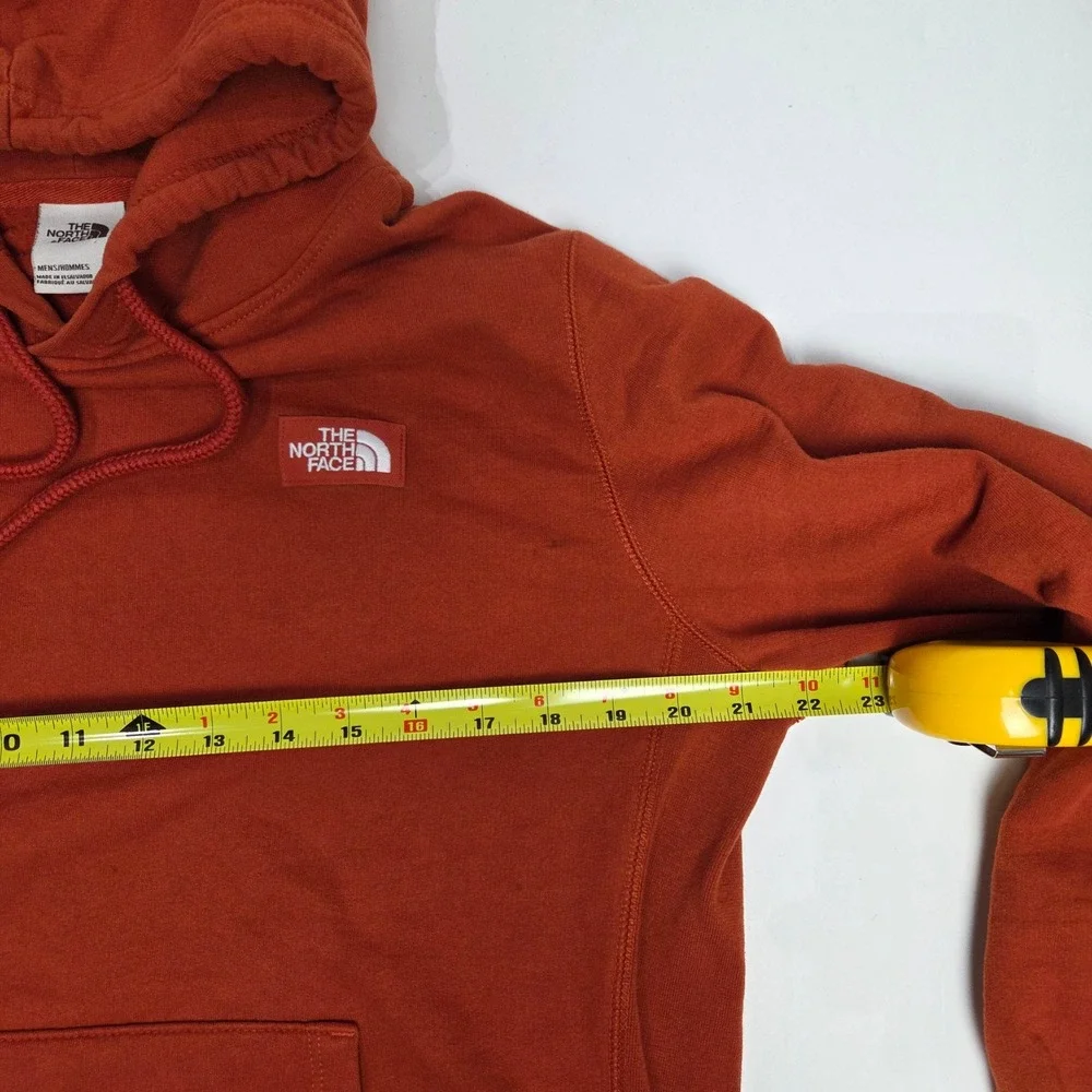 The North Face‎ Men's Orange Pullover Hoodie Size Medium